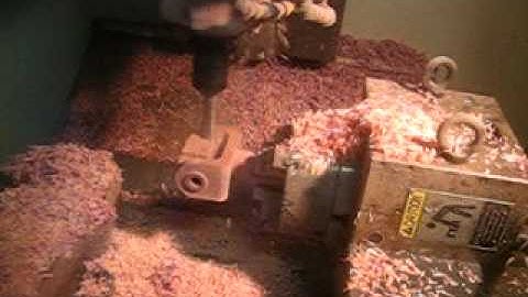 4th AXIS Rotary Milling part 3