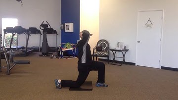Split squat bottom up