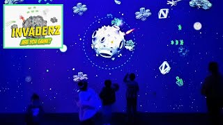 OUTER SPACE ADVENTURE WITH INVADERZ INTERACTIVE GAME AT NATION TOWERS