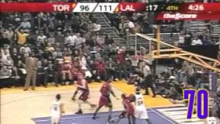Kobe Bryant - 81 Points All Shots