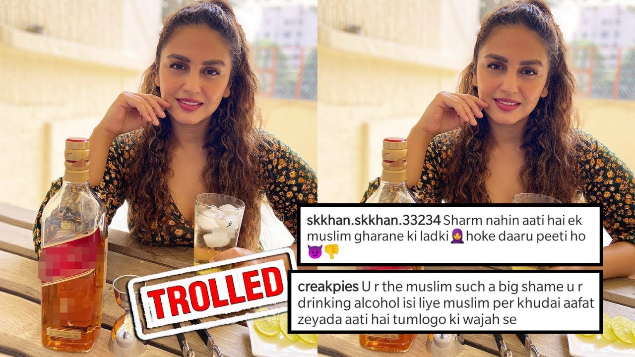 Huma Qureshi TROLLED for posing with an ALCOHOLIC drink; here's why!