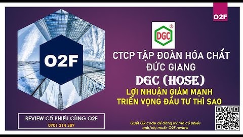 Cổ phiếu DGC (Hóa chât Đức Giang): Lợi nhuận giảm mạnh, triển vọng đầu tư thì sao.