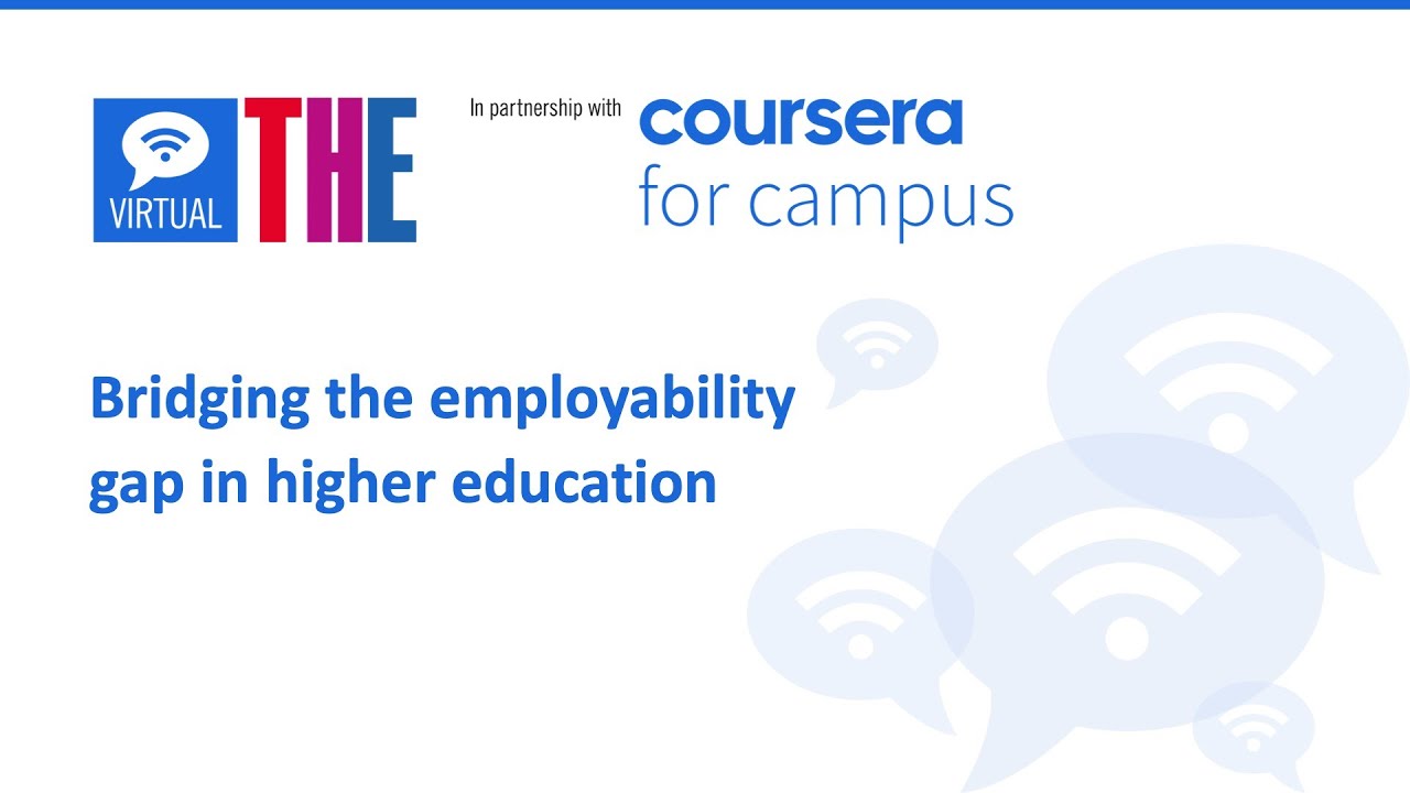 Bridging the employability gap in higher education - YouTube