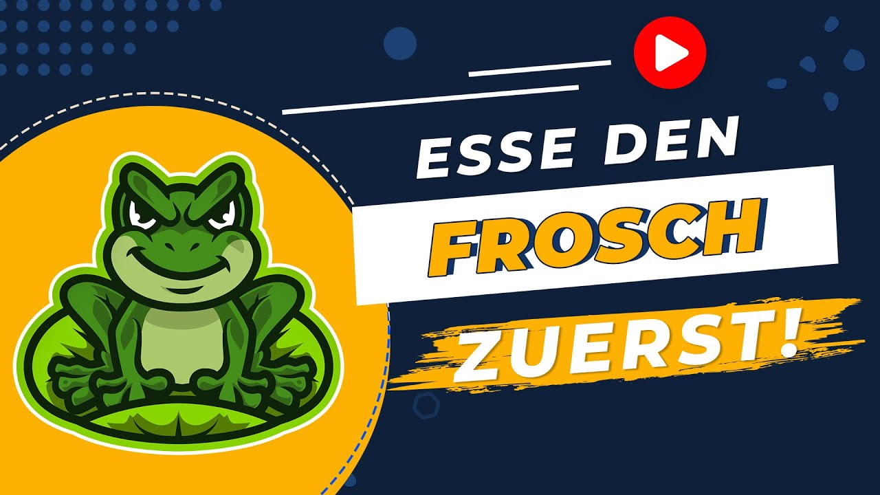  Eat That Frog Von Brian Tracy YouTube