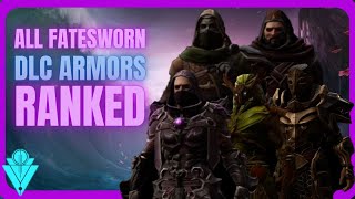 Kingdoms Of Amalur Fatesworn All DLC Armors Ranked & Showcase