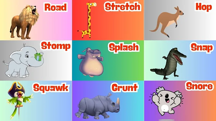 Zoo Animal Sounds Song N27T1 | Nursery Rhymes | Kids TV Education