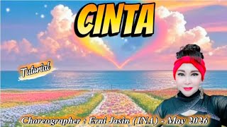 TUTORIAL | CINTA | LINE DANCE | Erni Jasin (INA) - May 2026