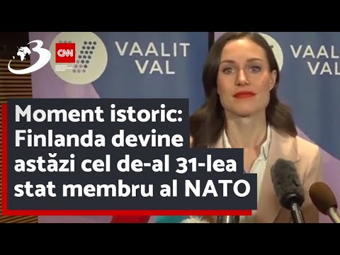 Moment istoric: Finlanda devine astăzi cel de-al 31-lea stat membru al NATO