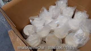 SWOP exhibition paper cup packing machine and fully auto case erector