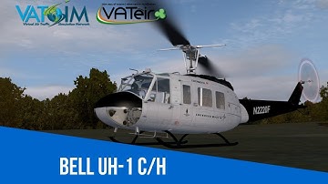 [VATSIM Flight 🚁]  EI-CFM - Various VFR Flights [Bell UH1] [P3Dv4] Live Stream 02/10/2018