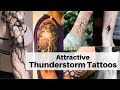 Lightning tattoo on arm  thunderstorm tattoo  lightning bolt tattoo   lets style buddy