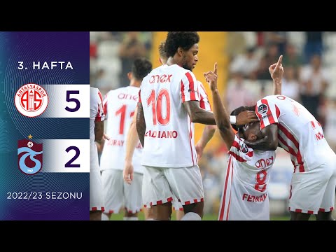 Fraport TAV Antalyaspor (5-2) Trabzonspor | 3. Hafta - 2022/23