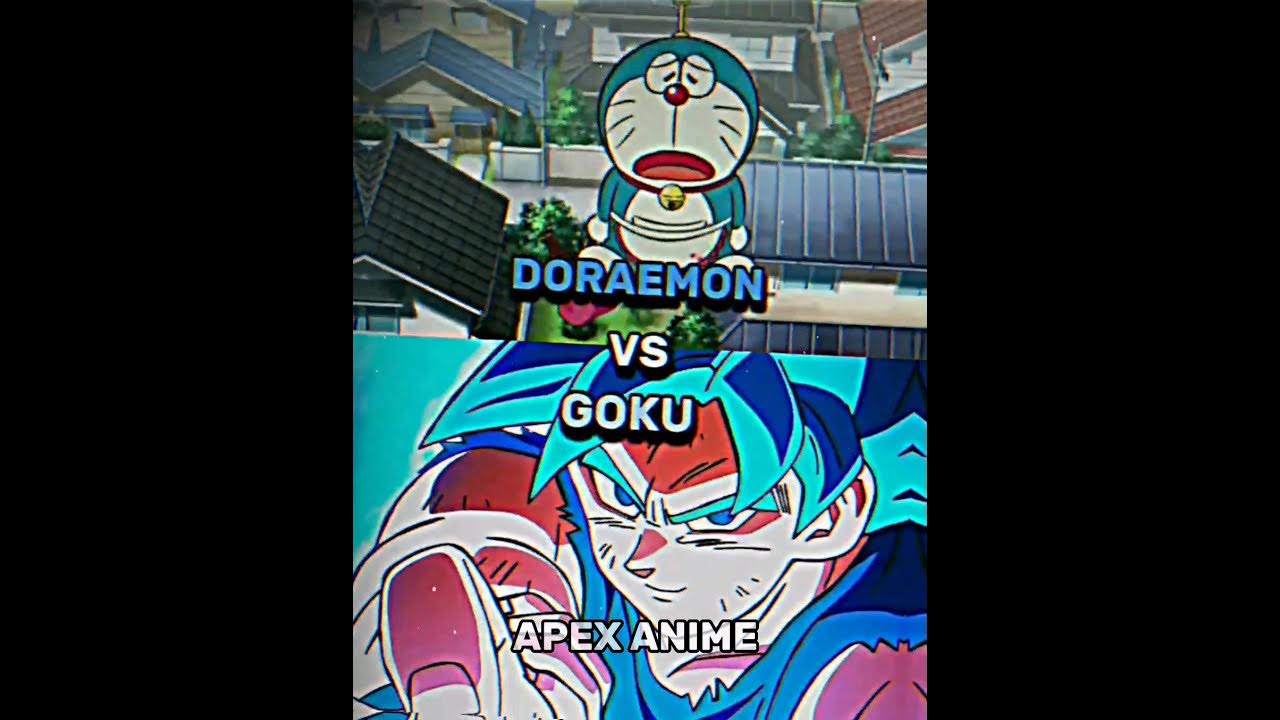 Doraemon vs Goku anime shorts viral YouTube