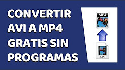 Cómo Convertir Vídeos AVI a MP4 Sin Programas 2018, Cómo Cambiar el Formato de un Vídeo Sin Programas en Windows 7, 8 y 10, CONVERTIR VIDEOS A MP4 GRATIS SIN PROGRAMAS - 2017, CONVERTIR VIDEO A MP4 GRATIS SIN PROGRAMAS, Convertir cualquier formato de video a: MP4,WMV,MKV,FLV,AVI,MOV,3G2,WEBM, etc. Sin programas | 2017