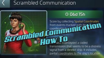 STFC 102 - How To Do Scrambled Communication Event