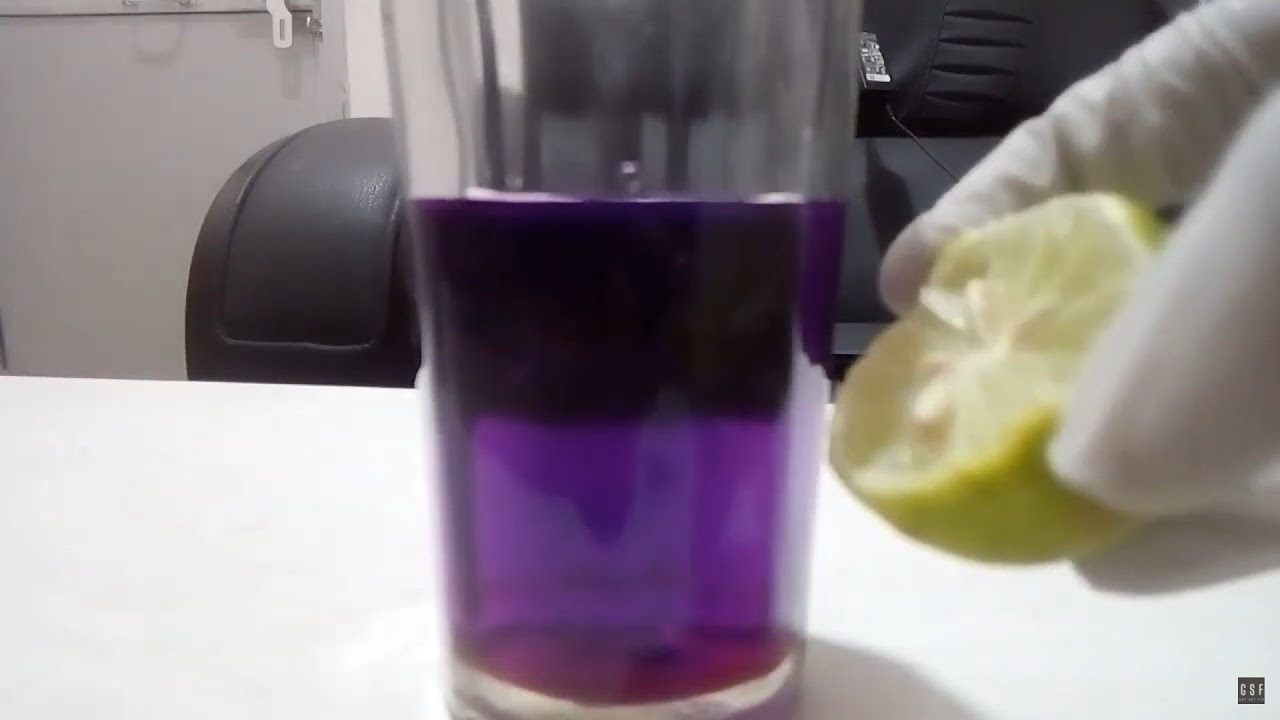 Amazing color changing experiment to do at home|| gsf experiments - YouTube