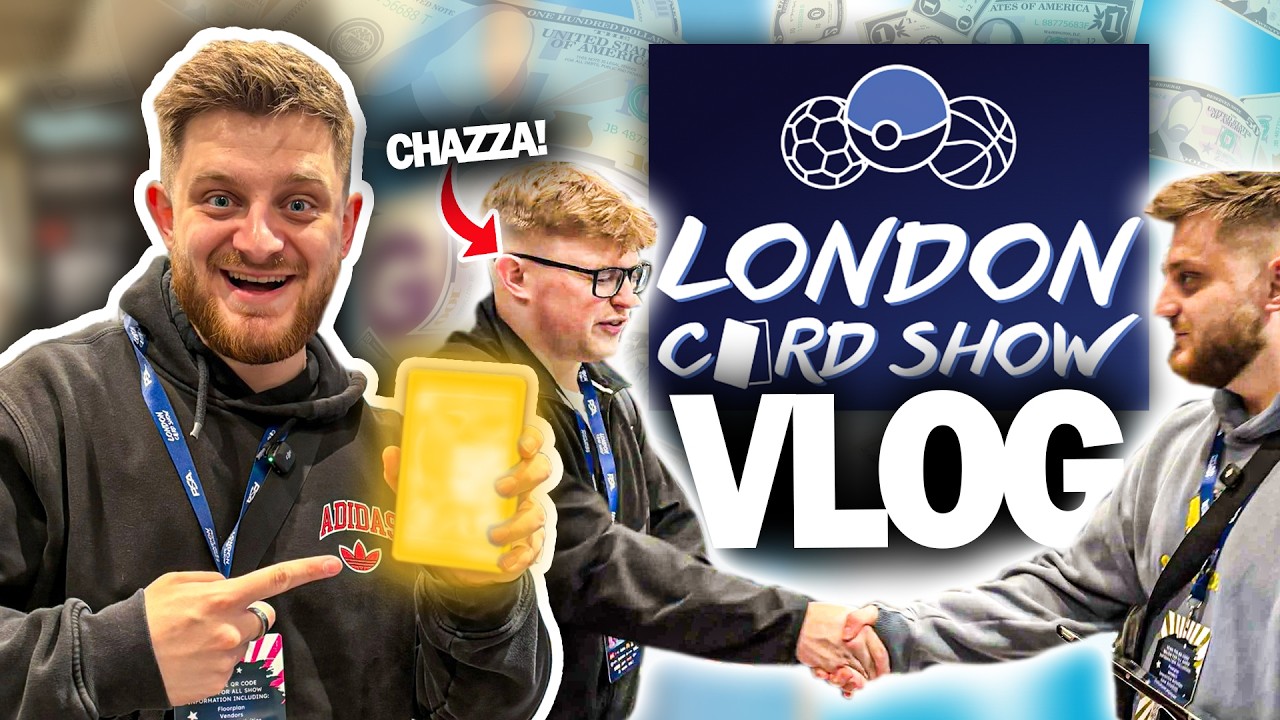 I BOUGHT a GRAIL CARD at the LONDON CARD SHOW! (February 2026 Vlog!)