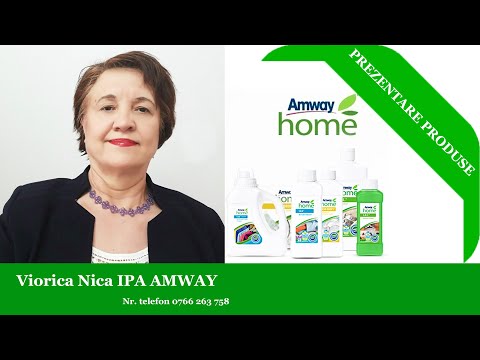 Gama de produse AMWAY HOME™ Prezentare produse de ingrijirea locuintei, rufe, suprafete si vase