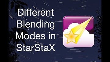 Different Blending Modes in StarStaX
