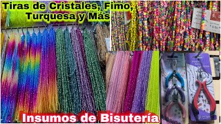 ✨ Insumos Bisutería, Cristales, Ojo turco, Fymo y Más