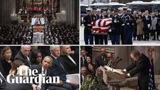 The key moments from George HW Bush's funeral
