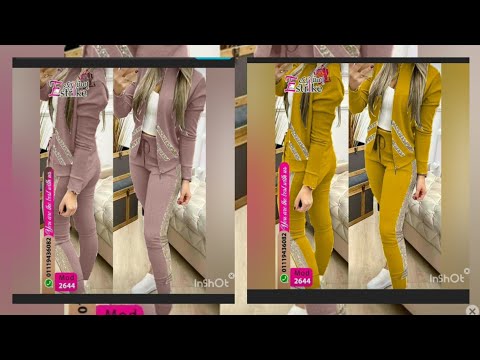 بيجامات خروج ثلاث قطع جميع الالوان تحفه جدا شياكه وجمال