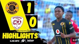 Kaizer Chiefs Vs Sekhukhune United All Goals & Highlights Betway Psl 202425