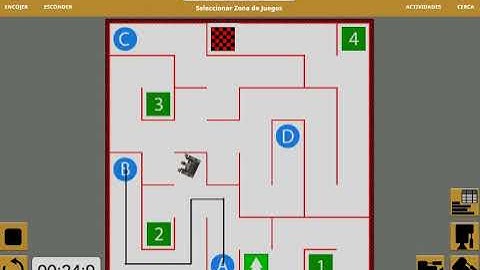 EJEMPLO REALIZADO EN VEXcode (Laberinto de paredes)