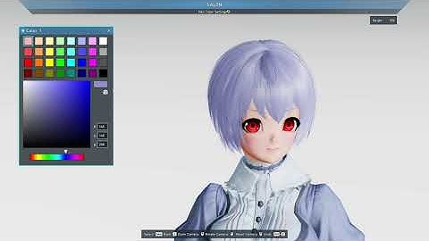 Phantasy Star Online 2 New Genesis - Female character Creation - Base PS02 Anime Face
