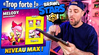 J'achète Melody et je la max ! (le brawler le plus fort du jeu) image