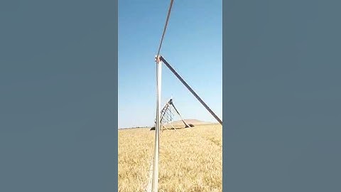 Irrigation wheat pivot Collapse