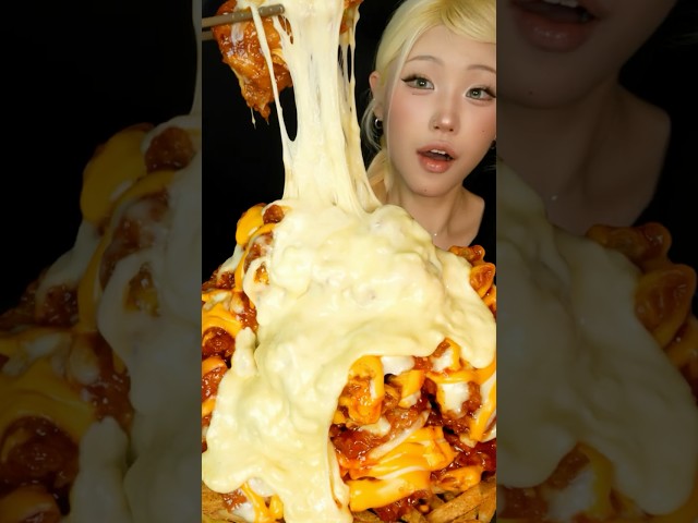 치즈폭탄 핫치즈밤 (ft.핫치즈빅싸이순살) CHEESY SPICY FRIED CHICKEN MUKBANG