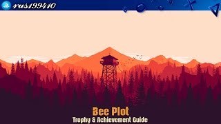 Firewatch - Bee Plot (Trophy & Achievement Guide) rus199410 [PS4/Xbox One]
