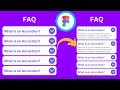 How To Design A Collapsible FAQ Accordion In Figma Using Auto Layout | Components and Prototype