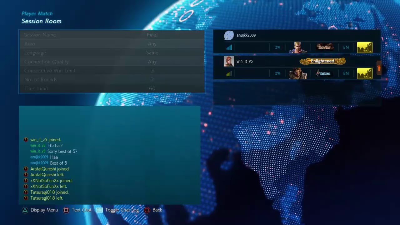 TekkenIndia PSN: FoF Final