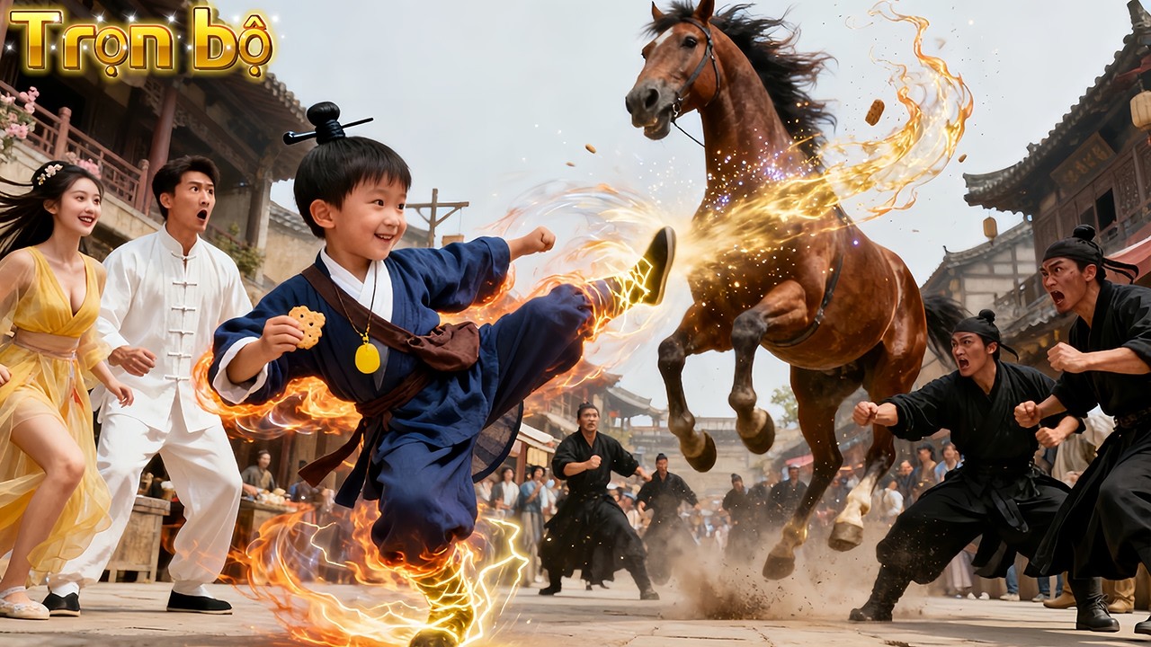 Nhặt tiểu đạo sĩ 7 tuổi ven đường, hóa ra là cao thủ võ lâm, một chỉ phế tông sư, đại hội phong thần