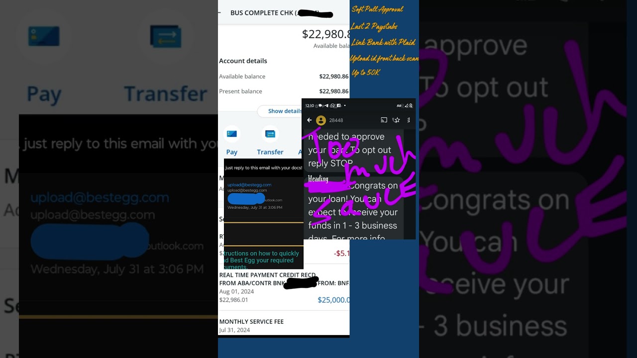 25K Best Egg Loan Approval