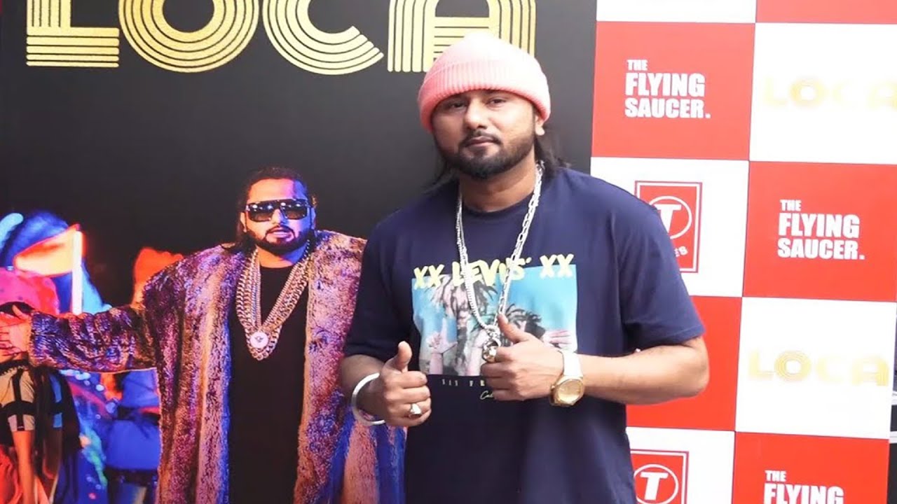 Honey Singhs Entry At Loca Song Launch Youtube 