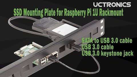 Get Free SSD Mounting Plate for UCTRONICS Raspberry Pi 1U Rackmount