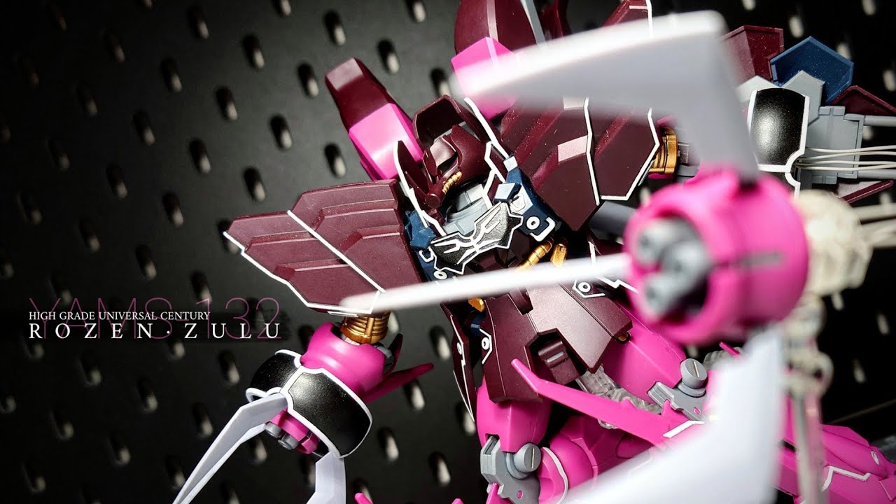 HGUC Rozen Zulu - BUILD & REVIEW - Gundam Unicorn plastic model