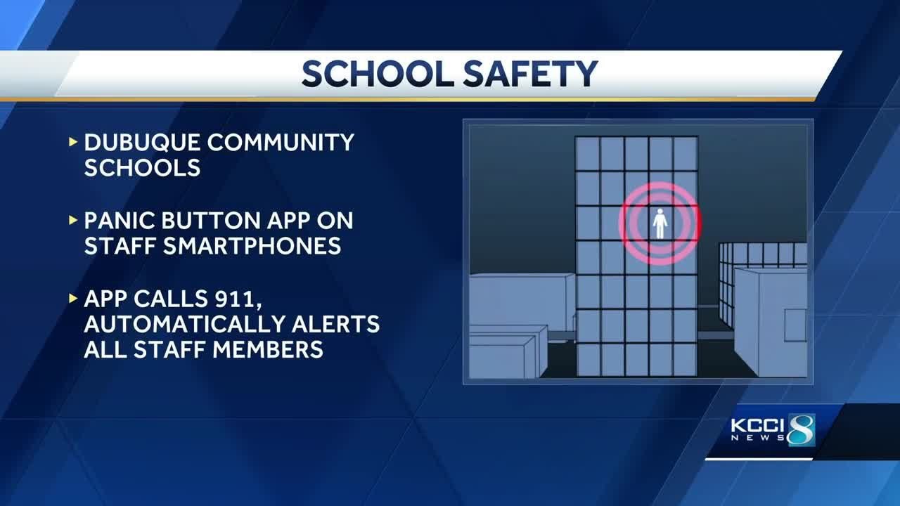 School district considering deployment of panic button app - YouTube