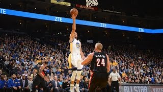 Warriors Beat Blazers 125-117