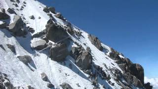 Kolejka na Aiguille du Midi czerwiec 2012, cz. 2 - Cable car to Aiguille du Midi, June 2012, pt. 2