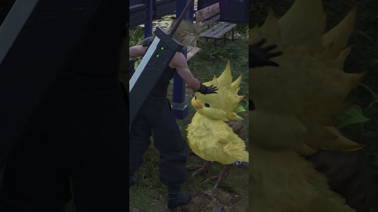 なでなで❤🐤 #Shorts #FF7リバース #FF7R 2024.2.29 - YouTube