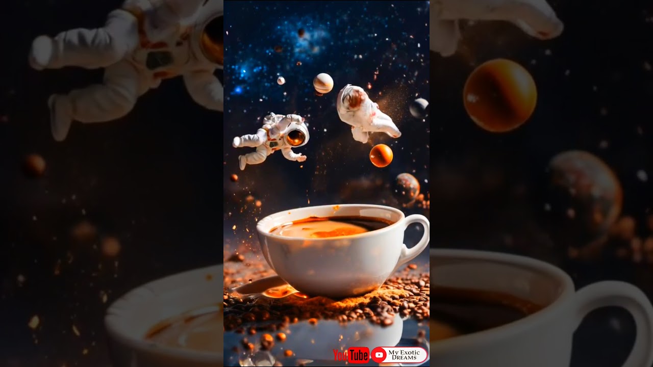 ☕✨ Astronauts in Space... of Coffee?! | Intergalactic Brew Adventure 🚀🌌
