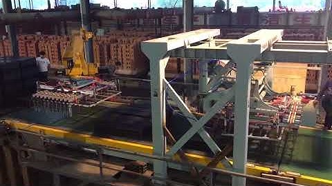 hollow clay block grouping and stacking robot