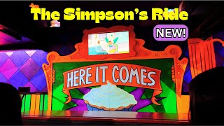 The Simpsons Ride - Universal Studios 4K - 2024