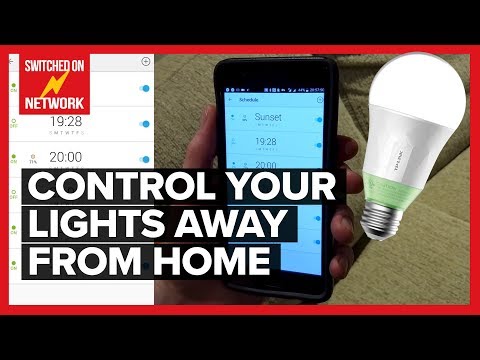 Can Alexa control lights away from home?