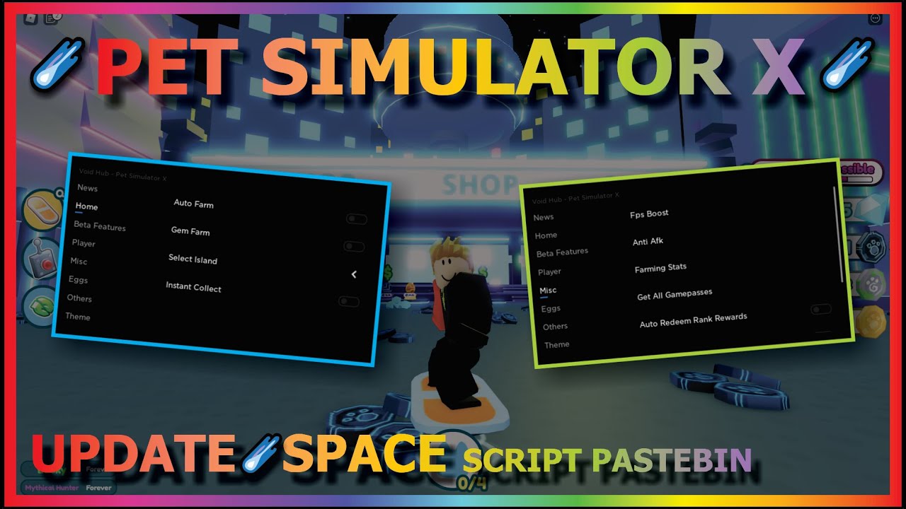 Pet Simulator X [Get all Shop Items for Free] Scripts