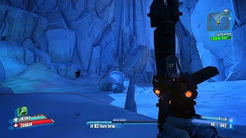 Borderlands 2 Glitch: Buzz Axe Embedded in Weapons 1080p